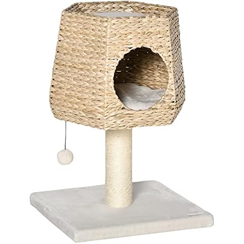 PawHut Árbol Rascador para Gatos Pequeño Cover