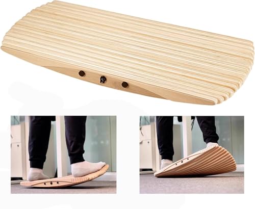 AMGBYMGB Ergonomic Wobble Balance Board,Office Balance Beam – Dual-Use for