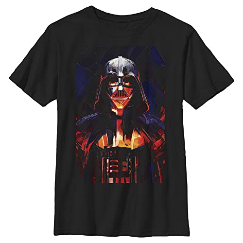 T-shirt Star Wars Obi Wan Vader garçon imprimé artistique