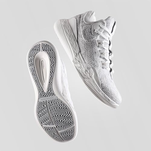 Mens Sniper Basketball Shoes - Flexible Full Grain Leather and Air Mesh Low Top Basketball Shoes for Men4