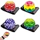 agogue 4 Stück Ball Mit Schnur Kinder, Durchmesser 6cm Von Springball Mit Schnur, Ball Mit Schnur Spielzeug Im Freien, Ball An Schnur Geeignet Für Familienspiele Spiele Etc