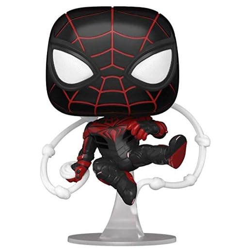 Funko 54693 POP Games: Spider-Man: Miles Morales- Miles (Advanced Tech Suit)