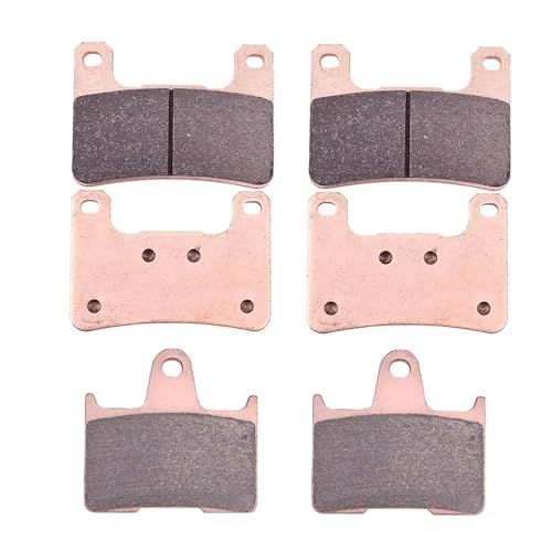 Plaquettes de frein avant et arrière en céramique pour moto Suzuki GSXR600