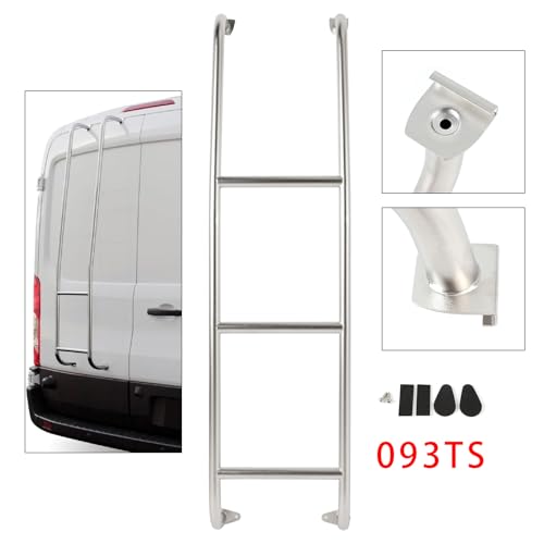 3-Step Stainless Rear Van Ladder for Ford Transit Low Roof 2014-2025 by Areyourshop - Used condition - Image 7