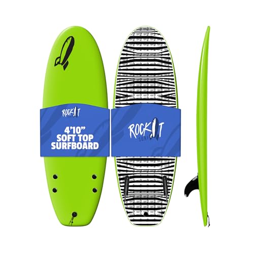 Rock-It 4'10' CHUB Soft Top Surfboard, Kids Mini...