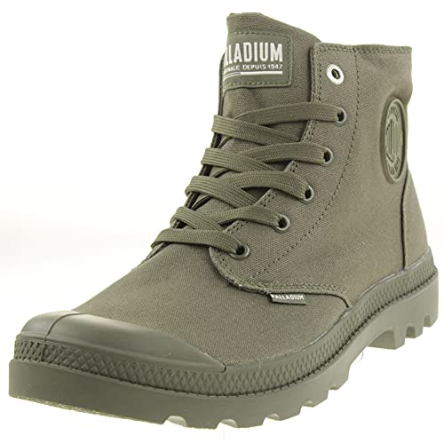 Image of Palladium Mono Chrome Men's Outdoor Boots | Lace-Up Sneakerboots, Hiking, Trekking & Riding Ankle Boots | Lightweight, All-Season, Durable