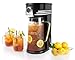 Nostalgia Iced Coffee Maker and Tea Brewing System, Glass Pitcher, 3 quart, Black