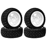 Jantes de voiture RC On-Road en nylon de haute qualité, pneus en caoutchouc avec inserts en mousse.