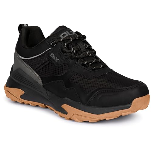 DLX Botas impermeables para hombre, transpirables y protectoras Elias, Black, 39 1/3 EU
