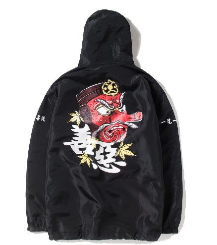 kanji bomber jacket