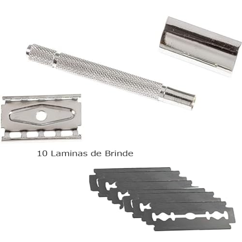 Kit Barbeador com Loção Pós Barba e Creme de Barbear