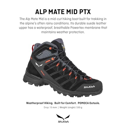 Salewa Men's Alp Mate Mid Waterproof Trekking & Hiking Boot3