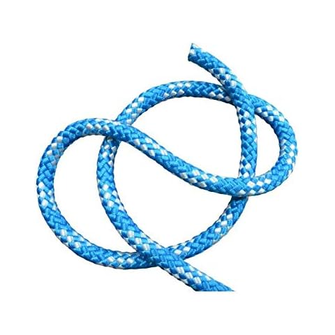 Sailing Rope/Boat Rope, Polyester Braided Blue & White, Sailing Sheets, Mooring Rope (2 metres, 14mm) Cover
