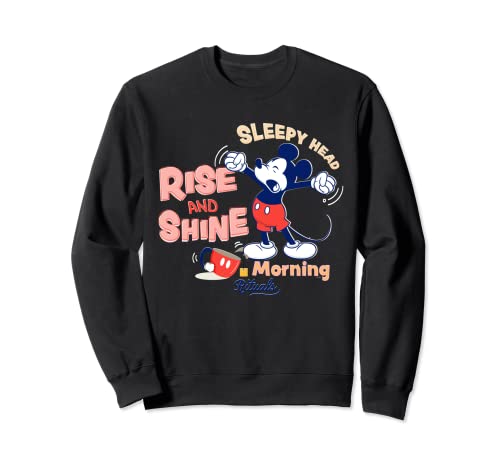 Sweat Disney Mickey Mouse pull décontracté col rond gris