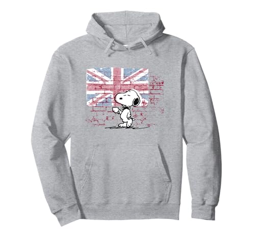 Photo de Peanuts Snoopy Posh Union Jack Wall Sweat à Capuche
