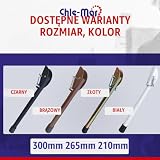 Chle-Mar Podpórka do drzwi 300 x 25 mm, metalowa stopka do drzwi