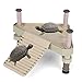 HEEPDD Plateforme Tortue, Abri pour Tortue Plateforme Tortue Flottante Plate Reptiles Bloc De Débarquement De Tortues-Grenouilles avec Réservoir De Terrarium