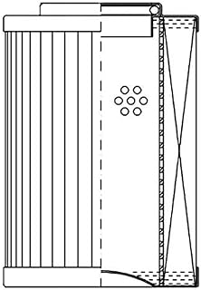 WIX W02AP505 SPECIFICATIONS: 5-inch nominal length, Outside Diameter: 1.75, Inside Diameter: 0.76, Micron Rating: 3, Pleated Paper Media, Collapse Pressure: 435 psi.