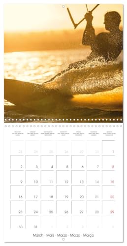 Fun sports edition: Kitesurfing (Wall Calendar 2026 12\" x 24\" / 30 x 60 cm (open)) CALVENDO 12 Month Wall Calendar - Thumbnail 6