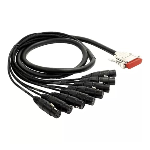 Mogami�S�[���hdb25-xlrm-30�A�i���O���R�[�_�[�C���^�[�t�F�C�X�P�[�u���A8�`���l���Adb25 to xlr-male�A30 ft�B