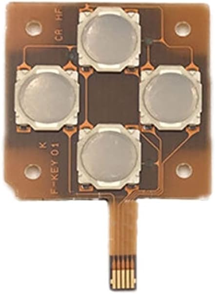 for New 3DS Direction Cross Button Left Keyboard with Flex Cable for Nintendo New 3DS / New 3DS XL LL D-Pad Button Board (New 3DS XL)