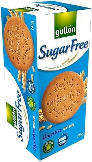 Gullon - Gran selección de 13 galletas saludables sin azúcar y sin azúcar añadida, 3,2 kg, aptas para diabéticos, selección mixta de galletas surtidas | Cesta de galletas de lujo y deliciosas