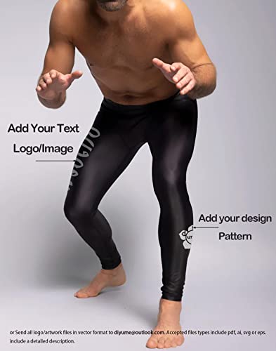 Mens Jiu Jitsu Spats Compression Pants Multi-Sport3