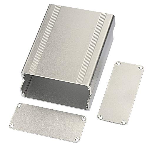Eightwood Aluminum Electronic Project Enclosure Extruded Box for PCB Board DIY - 4.33
