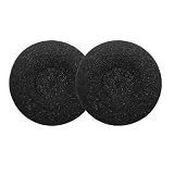 kwmobile 2x Cuscinetti auricolari compatibile con Logitech Biz 2300 USB Duo/Biz 2300 QD/Biz 2300 USB MS - Cuscinetti di ricambio per cuffie Over Ear in schiuma per Headphones
