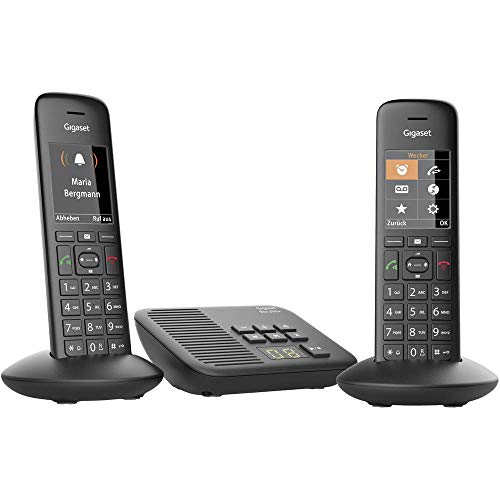 Gigaset C570A Duo - Teléfono (Teléfono DECT, Terminal inalámbrico...