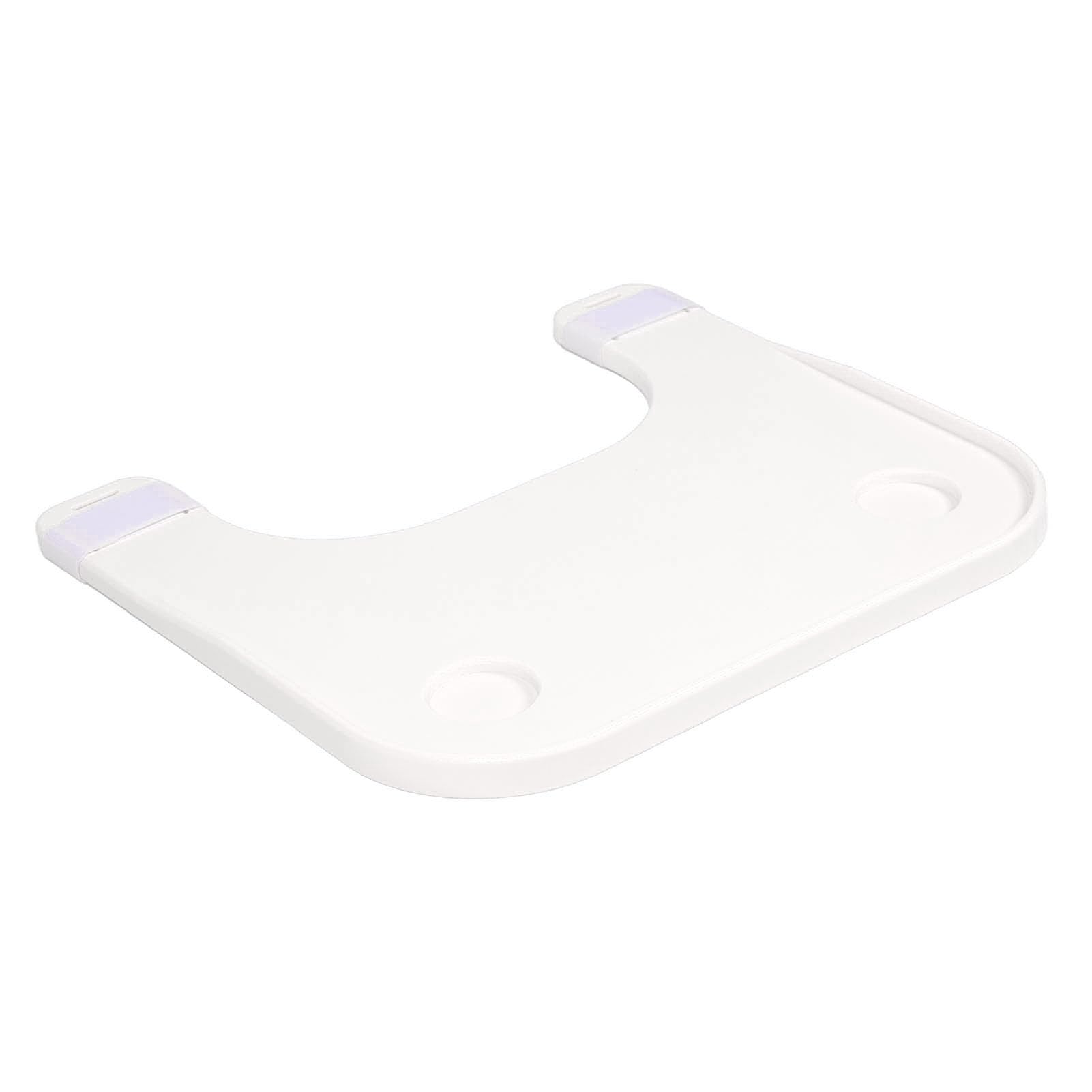 Irfora Plateau de Fauteuil Roulant Amovible, Table à Manger Durable (White)