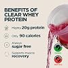 Proteína en polvo Clear Whey Isolate de Myprotein, 20 porciones (1.1 lbs) Punch de frutas, 20g de proteína por porción, mezcla para bebida con sabor natural, ingesta diaria de proteína para rendimiento superior, 1.1 libras (paquete de 1) 4