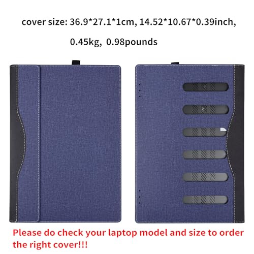 Funda para Laptop Lenovo IdeaPad Slim 16" PU Azul miniatura 4
