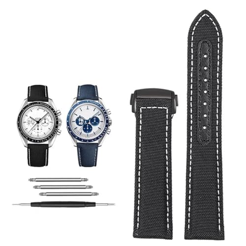 Bracelet montre nylon de toile 19mm 20mm pour remplacer votre courroie