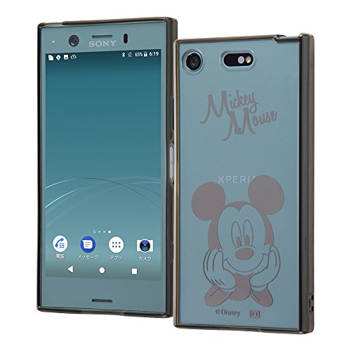 レイ アウト Xperia XZ1 Compact ケース ディズニー/ハイブリッド ケース/ミッキー RT-RDXZ1CU/MK