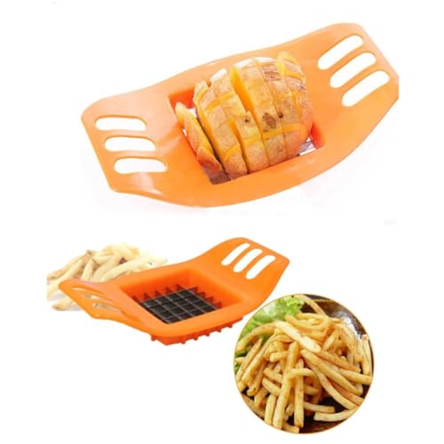 Cortadora para papas Garneck de metal y plástico miniatura 1