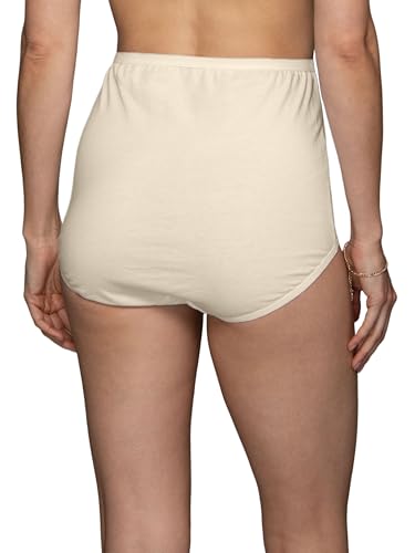 Image of Vanity Fair Women's High Waisted Underwear, Full Coverage Ladies Panties, Perfectly Yours Briefs