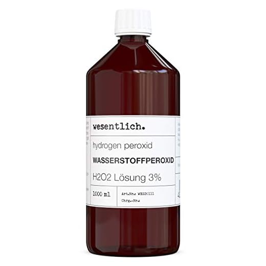 Väteperoxid 3 % (1 000 ml) – H2O2 lösning – viktig