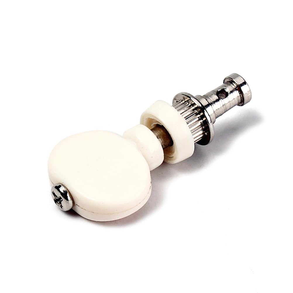 Abaodam 12 Pcs String Friction Tuners Parts for Ukulele Plastic Button Tuning Pegs Key Tuner Tuning Machines