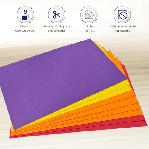 Jtnohx Eva Foam Sheets, 17.78×28.7cm Craft Foam Board - Image 4