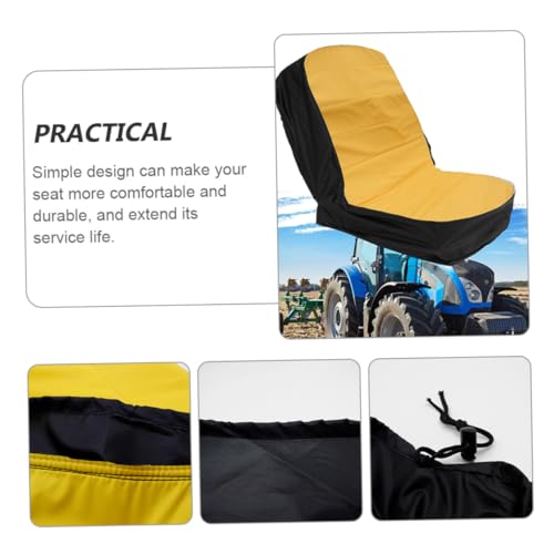 Housse de siege pour tondeuse à gazon 38cm protection exterieur imperméable UKCOCO
