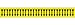 Brady 91883 2-1/4" Width x 1/2" Height, B-946 High Performance Vinyl, Yellow on Black Semiconductor and Chemical Pipe Markers, Legend "Arrow"