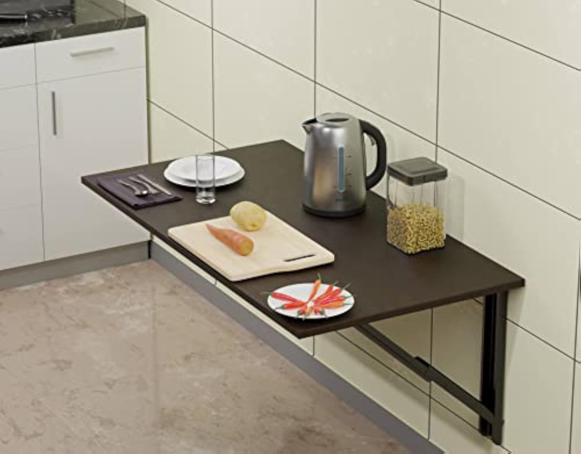 Foldable Wall Mounted Study Table for Home Office