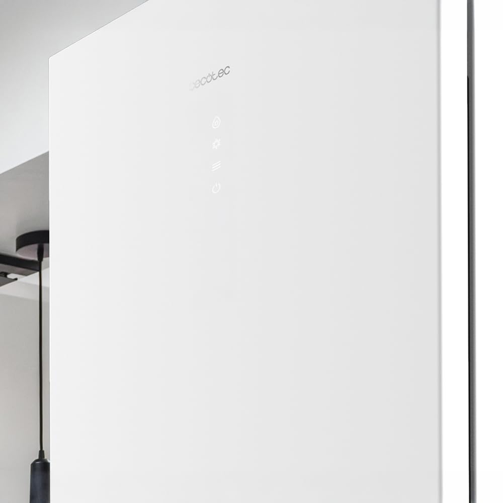 Cecotec Bolero CoolMarket Combi 356 White Glass E. 356L, Total No Frost, Multi Airflow, tryb wakacyjny, wilgotność pudełka, odwracalne drzwi, alarm drzwiowy.