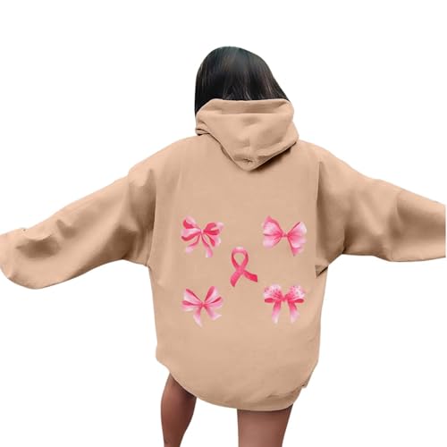Pull surdimensionné Octobre Rose automne hiver chaud style décontracté
