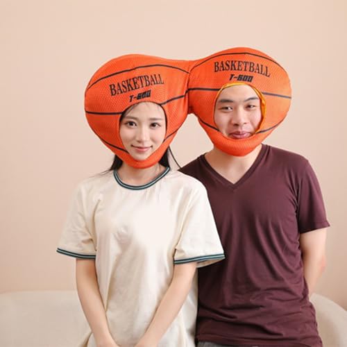Activités de groupe et fêtes : chapeau de basket-ball double face fun - 3