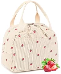 Corduroy Beige-Strawberry