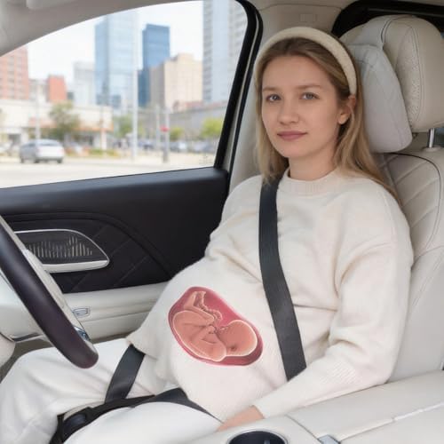 Mimibelt Pregnancy Car Pillow (Pearl Black) - 1