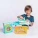 JOYIN Kids Toy Washing Machine and Ironing Board Set Housekeeping Pretend Play Cleaning Toy Washer Laundry Playset