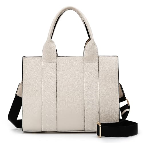 Image of DMICXEL Tote Bag Crossbody Purses for Women Shoulder Handbag PU Leather Top Handle Satchel Bags
